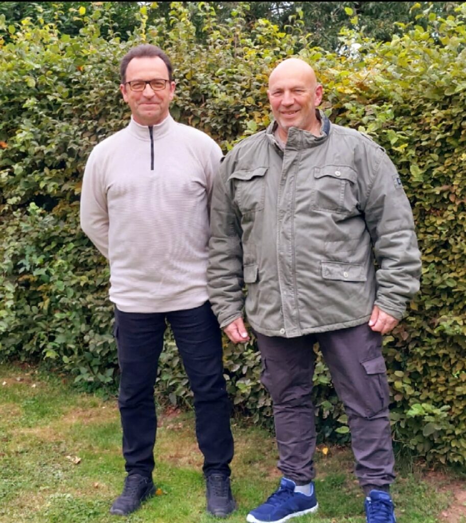 Ratsmitglieder Heinz Bongard und Theo Latz